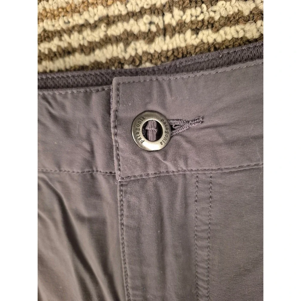 Patagonia Shorts Mens 32 Gray Hiking Outdoor Stretch Nylon